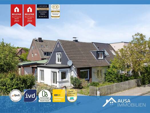 Doppelhaushälfte zum Kauf 539.000 € 6 Zimmer 183 m² 623 m² Grundstück Geist Mitte-Süd 48153