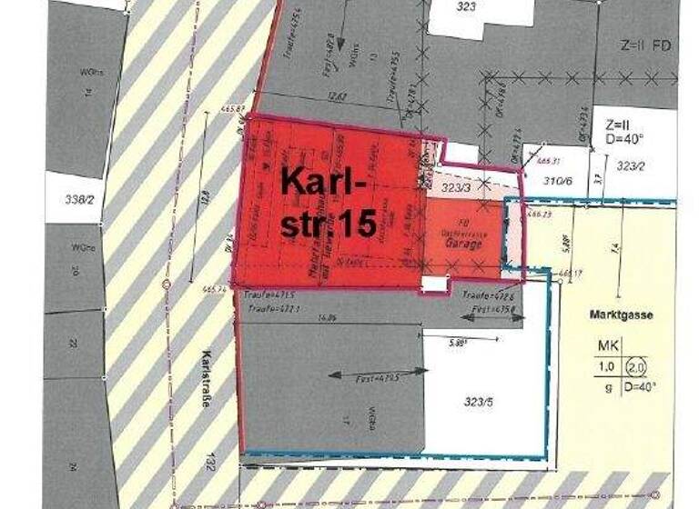 Haus zum Kauf provisionsfrei 650.000 € 10 Zimmer 455 m² 223 m² Grundstück Karlstrasse 15 Weingarten 88250
