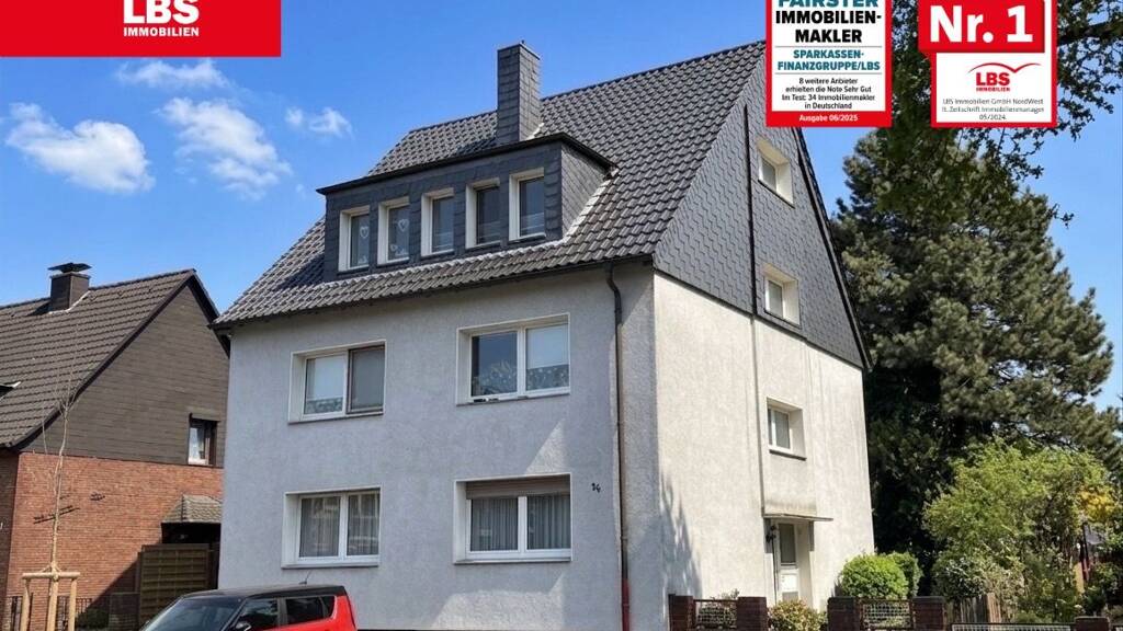 Mehrfamilienhaus zum Kauf 389.000 € 9 Zimmer 225 m² 578 m² Grundstück Tackenberg Oberhausen 46145