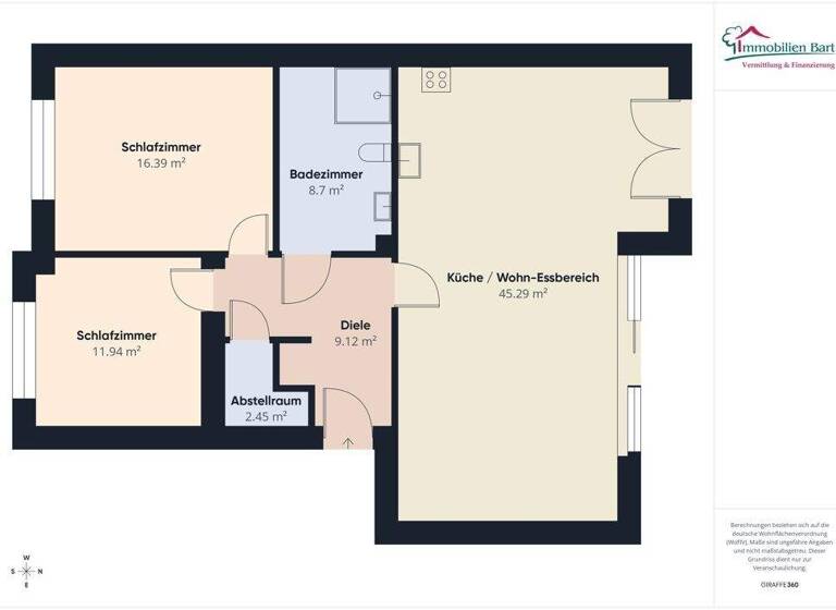 Wohnung zum Kauf 369.800 € 3 Zimmer 103 m² EG Büschdorf Perl / Büschdorf 66706