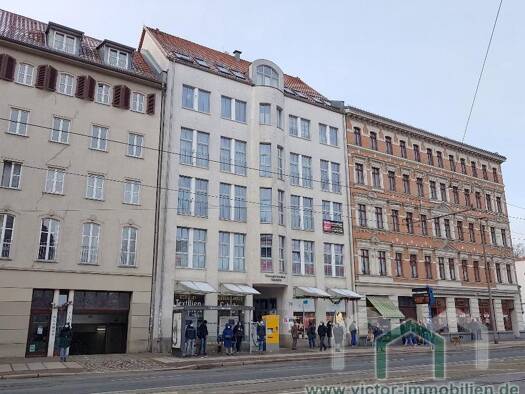 Wohnung zur Miete 575 € 2 Zimmer 67 m² 4. Geschoss Dresdner Straße 70 Reudnitz-Thonberg Südost 04317