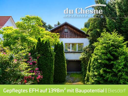 Einfamilienhaus zum Kauf 799.000 € 4 Zimmer 95 m² 1.398 m² Grundstück frei ab sofort Biesdorf Marzahn-Hellersdorf 12683