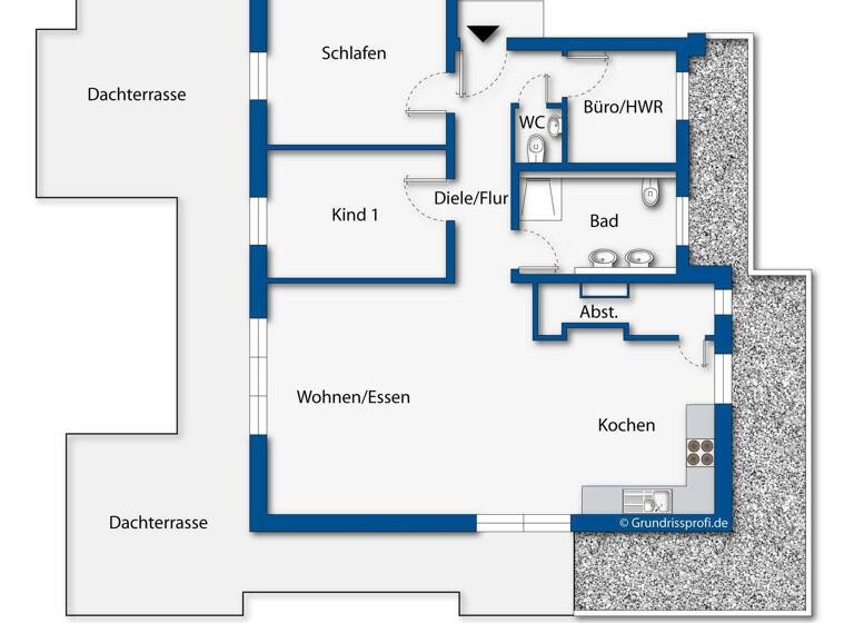 Penthouse zum Kauf 489.000 € 3,5 Zimmer 120 m² 3. Geschoss Ettenheim 77955