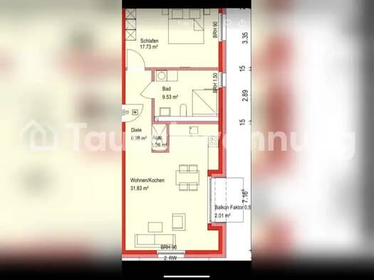 Wohnung zur Miete Tauschwohnung 1.350 € 2 Zimmer 71 m² Weidenpesch Köln 50733