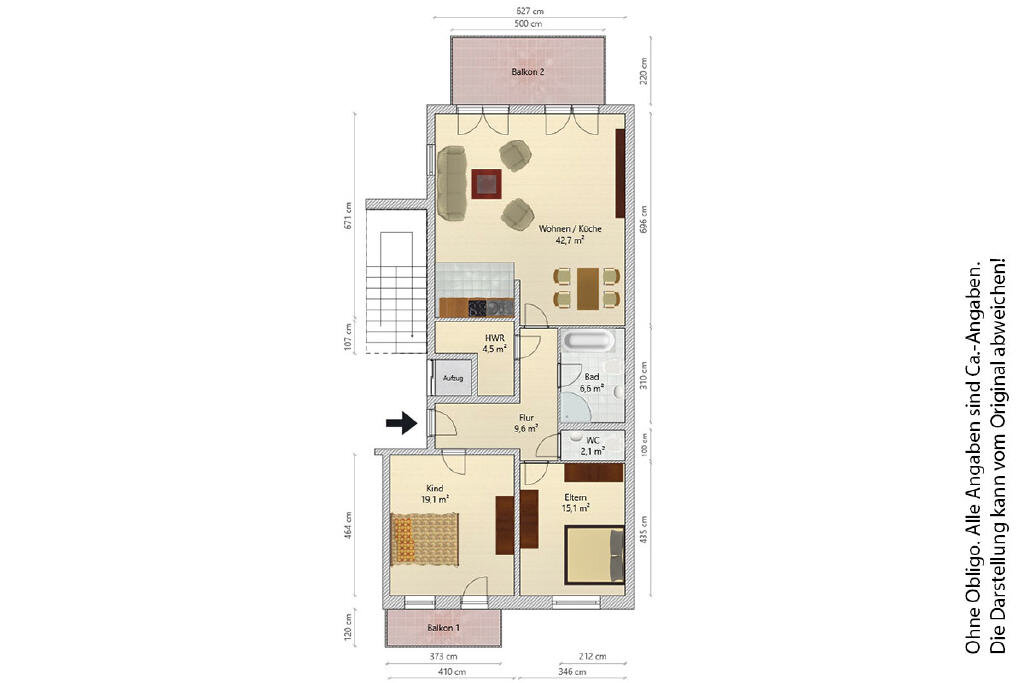 Wohnung zur Miete 1.090 € 3 Zimmer 105 m²<br/>Wohnfläche 2.<br/>Geschoss 01.02.2025<br/>Verfügbarkeit Innenstadt Wilhelmshaven-Innenstadt 26382