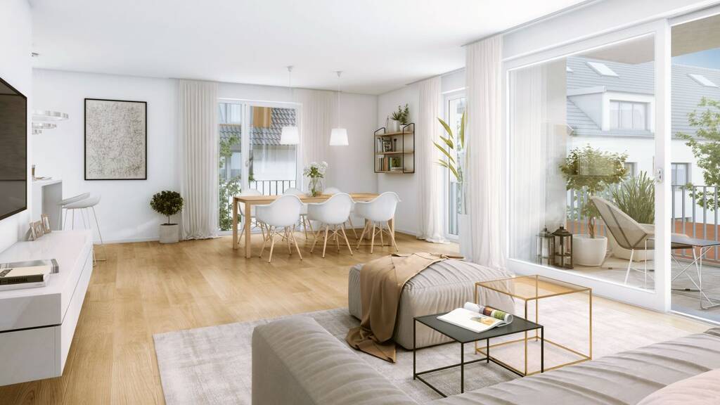 Immobilie in Heuweiler - Naturgenuss pur - 4-Zimmer-Wohnung mit umlaufendem Garten und Sonnenterrasse - Bild 2