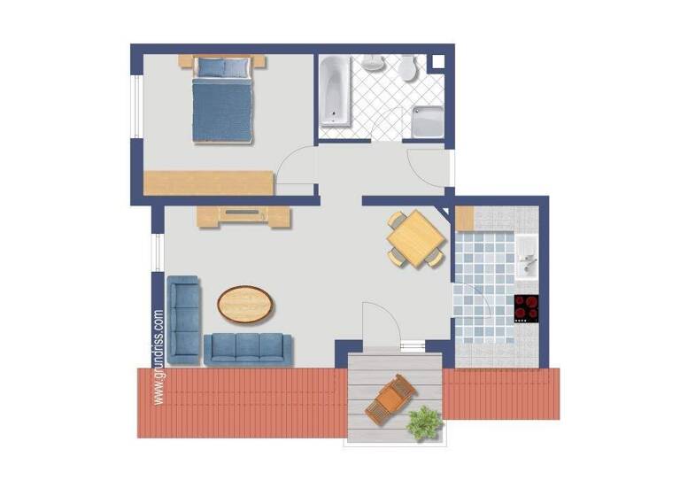 Wohnung zum Kauf provisionsfrei 202.000 € 2 Zimmer 53,6 m² 3. Geschoss Elisabeth-Selbert-Straße 24 Winnenden 71364