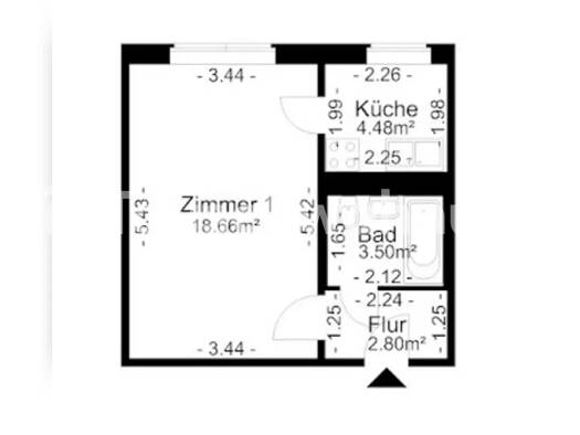 Studio zur Miete Tauschwohnung 259 € 1 Zimmer 30 m² 9. Geschoss Kaulsdorf Marzahn-Hellersdorf 12681