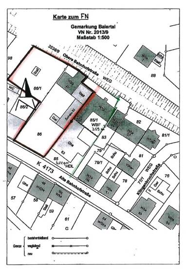 Grundstück zum Kauf 1.100.000 € 1.358 m² Grundstück Baiertal Wiesloch / Baiertal 69168