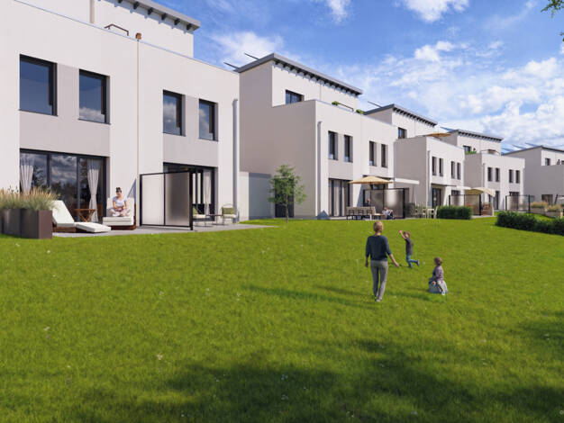 Reihenendhaus zum Kauf - Neubau provisionsfrei 739.900 € 5,5 Zimmer 144 m² 511 m² Grundstück Auf dem Loh - Burgaltendorf Essen / Burgaltendorf 45289