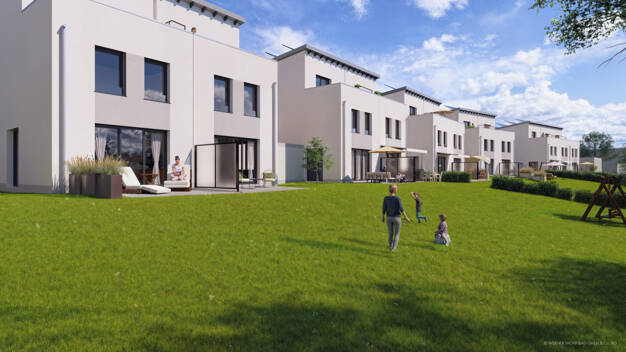 Reihenendhaus zum Kauf - Neubau provisionsfrei 739.900 € 5,5 Zimmer 144 m² 511 m² Grundstück Auf dem Loh - Burgaltendorf Essen / Burgaltendorf 45289