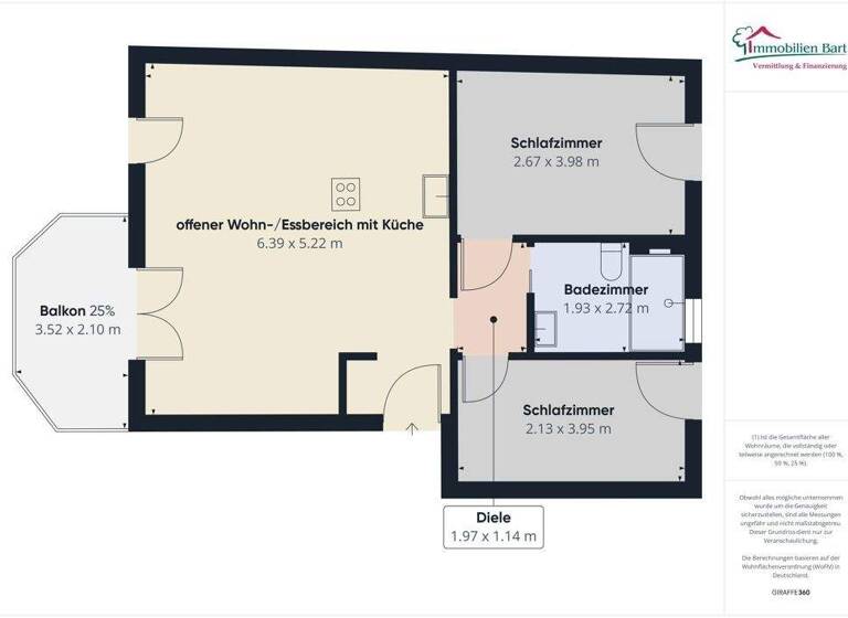 Wohnung zum Kauf 274.800 € 3 Zimmer 65 m² Sinz Perl / Sinz 66706
