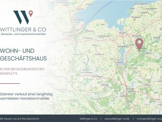 Gewerbeobjekt zum Kauf provisionsfrei als Kapitalanlage geeignet 3.300.000 € 2.335 m² 4.355 m² Grundstück Brüel Brüel 19412