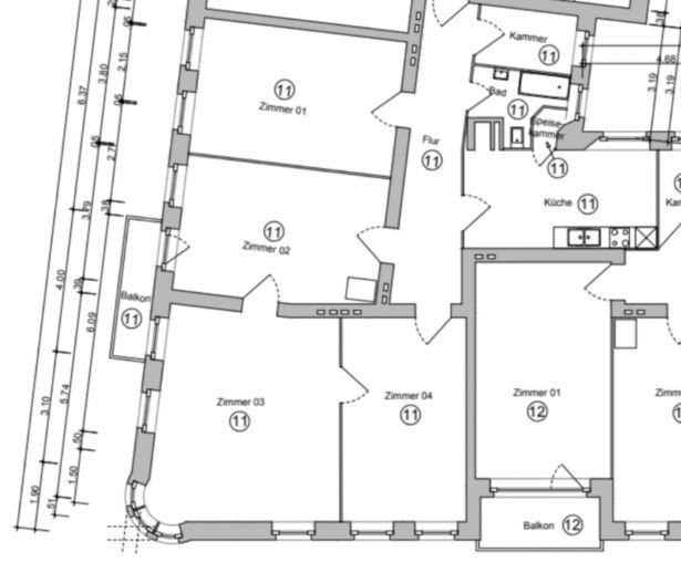 Wohnung zum Kauf 478.412 € 4 Zimmer 133,7 m²<br/>Wohnfläche 1.<br/>Geschoss Weißensee Berlin 13088