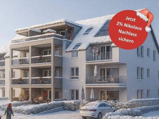 Wohnung zum Kauf - Neubau provisionsfrei als Kapitalanlage geeignet 519.000 € 3 Zimmer 70,7 m² teilbar ab 70,7 m² Breite Straße 15 Nufringen 71154