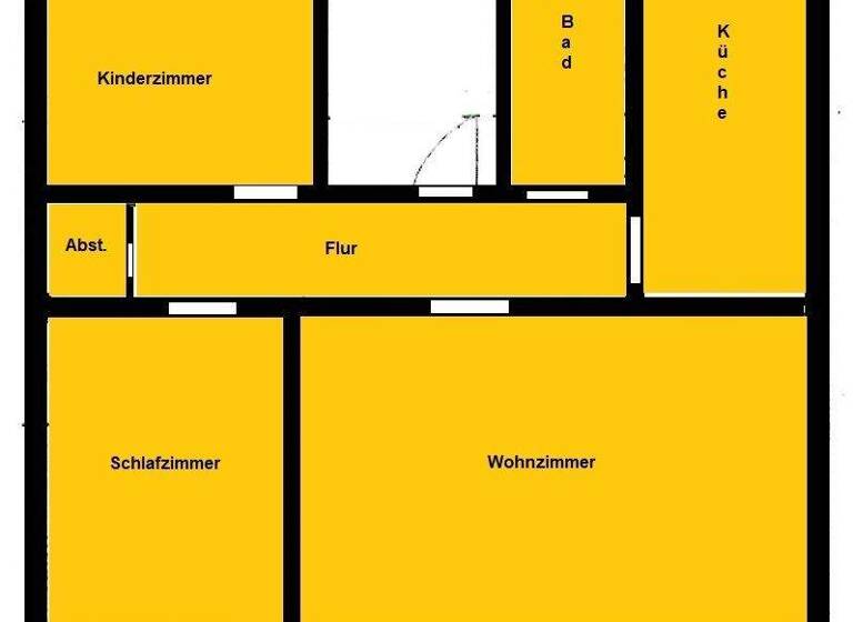 Wohnung zur Miete 399 € 3 Zimmer 75 m² Geschoss 2/3 frei ab sofort Altenburg Altenburg  04600