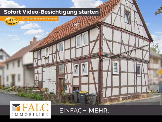 Einfamilienhaus zum Kauf 89.000 € 4 Zimmer 110 m² 138 m² Grundstück Wega Bad Wildungen 34537