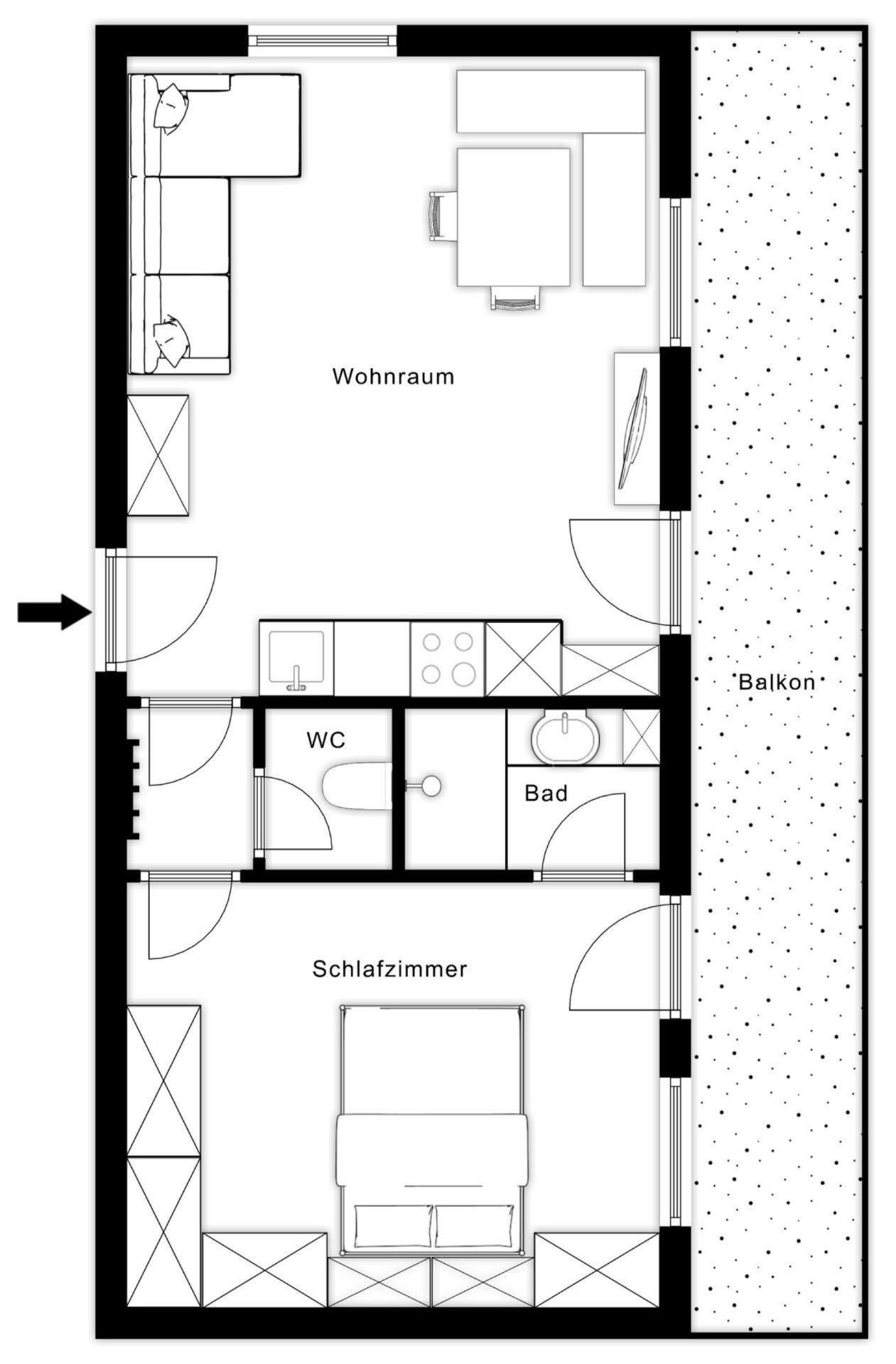 Wohnung zum Kauf 165.000 € 2 Zimmer 44 m²<br/>Wohnfläche 2.<br/>Geschoss Schulstraße 14 Bad Hofgastein 5630