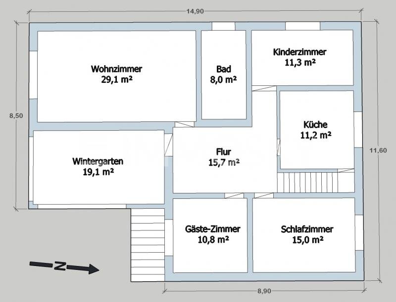 Einfamilienhaus zum Kauf 260.000 € 5 Zimmer 120 m²<br/>Wohnfläche 537 m²<br/>Grundstück Gorsleben Salzatal 06198