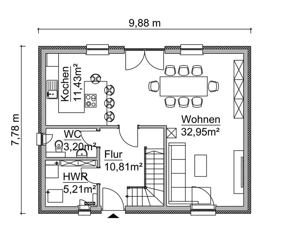 Einfamilienhaus zum Kauf 369.870 € 4 Zimmer 120,3 m²<br/>Wohnfläche 739 m²<br/>Grundstück Thierbach Kitzscher / Thierbach 04567