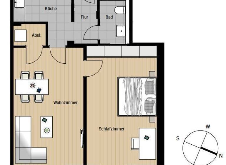 Wohnung zur Miete 1.195 € 2 Zimmer 68 m²<br/>Wohnfläche 3.<br/>Geschoss Garmisch Garmisch-Partenkirchen 82467