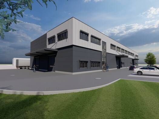 Logistikzentrum zur Miete - Erstbezug provisionsfrei 3.023 m² Lagerfläche Wimpasinger Straße 9 Haslach Traunstein 83278