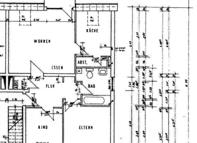 Wohnung zur Miete nur mit Wohnberechtigungsschein 376 € 3 Zimmer 71,6 m² 2. Geschoss Lauffener Ring 11 Meuselwitz 04610