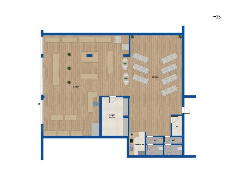 Laden zum Kauf 195.000 € 187 m² Verkaufsfläche Gladbach Bergisch Gladbach 51465