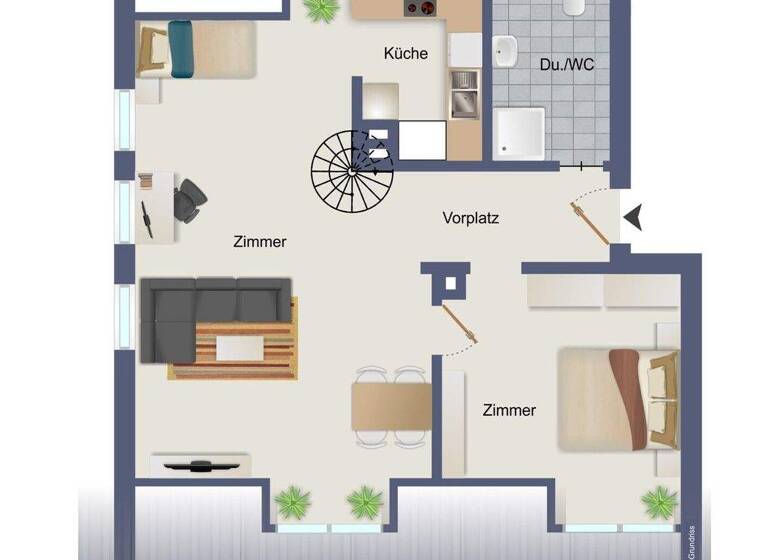 Wohnung zum Kauf 289.000 € 3 Zimmer 58,7 m² Süd Stuttgart 70199