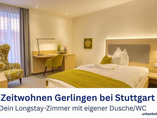 Studio zur Miete Wohnen auf Zeit 690 € 1 Zimmer 23 m² frei ab 29.05.2026 Kronengasse 0 Gerlingen 70839