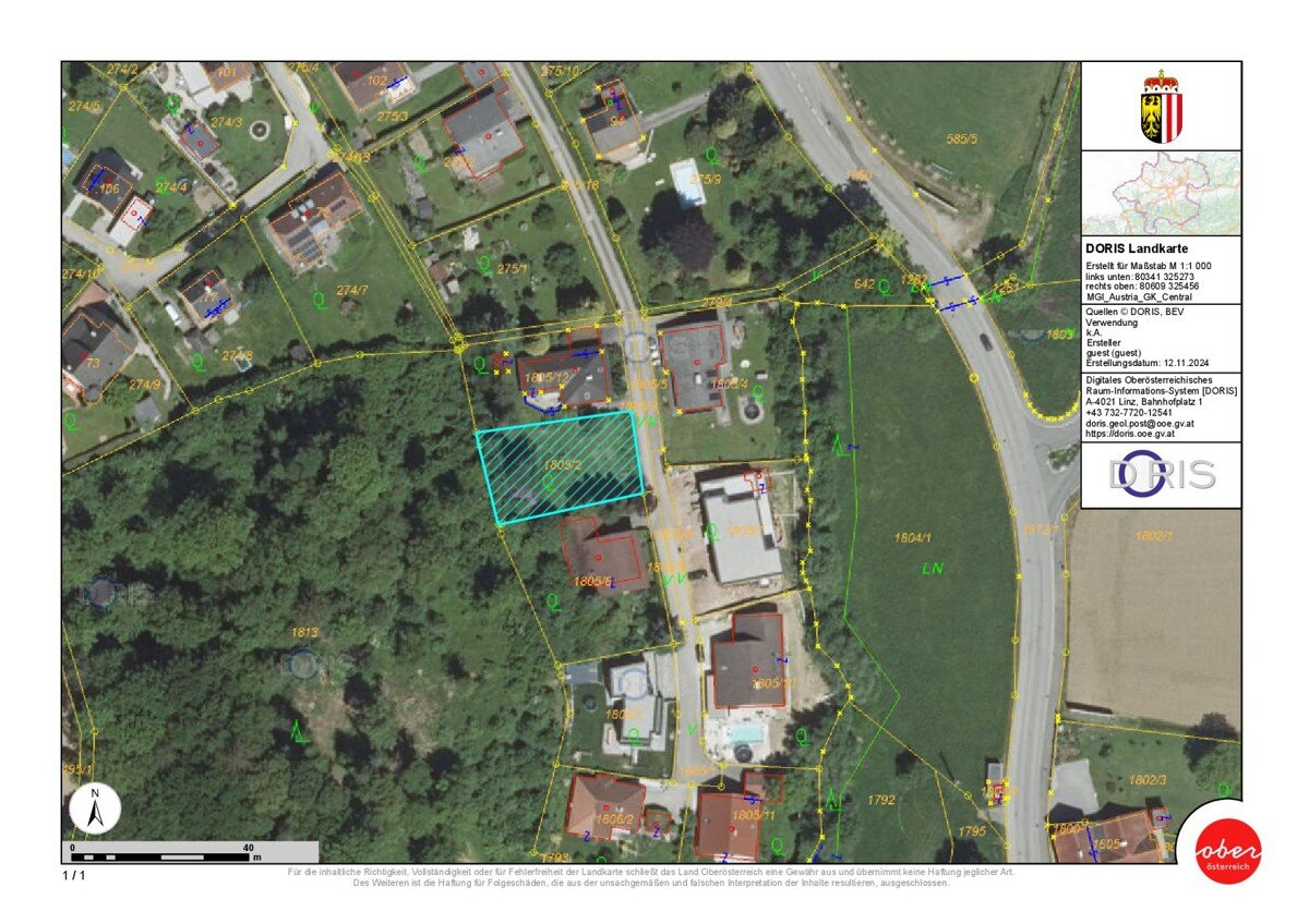 Grundstück zum Kauf 174.500 € 698 m²<br/>Grundstück Stein Steyr 4400