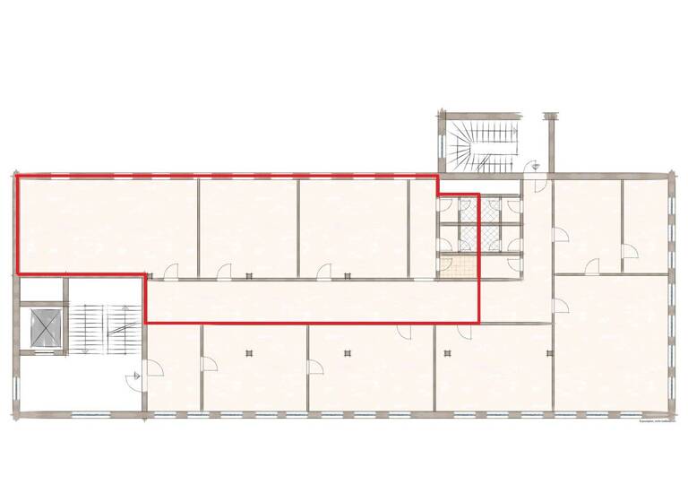 Bürogebäude zur Miete 1.456 € 3 Zimmer 182 m² Bürofläche Innenstadt Schweinfurt 97421
