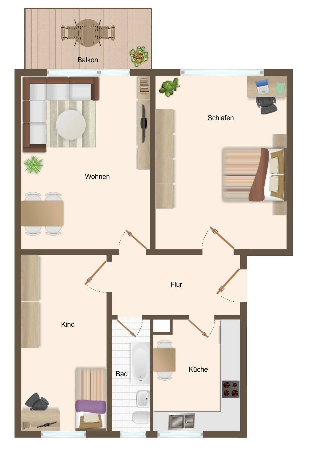 Wohnung zur Miete 360 € 3 Zimmer 59,9 m²<br/>Wohnfläche 2.<br/>Geschoss Bolzeschachtstraße 13 Helbra 06311