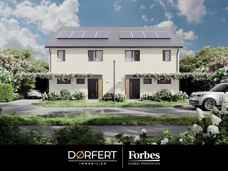 Doppelhaushälfte zum Kauf - Neubau 449.000 € 4 Zimmer 133 m² 524 m² Grundstück Haldem Stemwede 32351