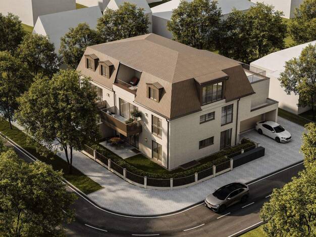 Penthouse zum Kauf - Erstbezug provisionsfrei 4 Zimmer 2. Geschoss Undinestraße 1 Bogenhausen München 81927