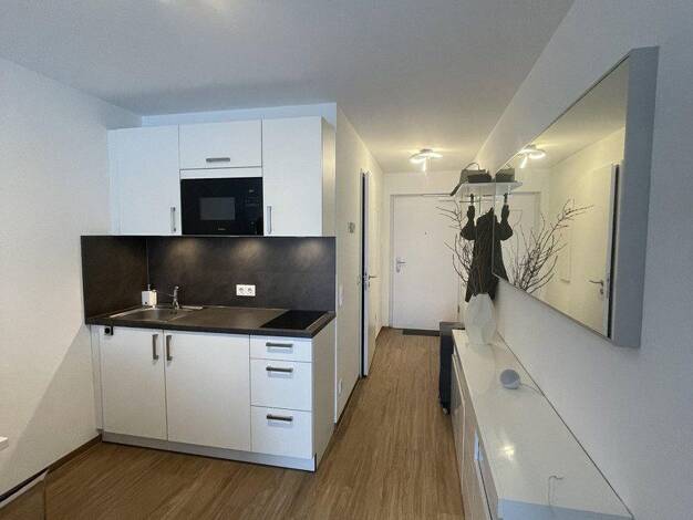 Studio zur Miete 650 € 1 Zimmer 25,1 m² 4. Geschoss Pilgerhausstraße 18 Innenstadt Augsburg 86152