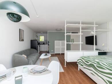 Wohnung zur Miete 570 € 1 Zimmer 41,2 m² 1. Geschoss Trendelenburgstraße 10 Probstheida Leipzig 04289