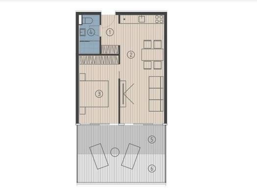 Wohnung zum Kauf - Erstbezug 275.000 € 1 Zimmer 132 m² 1. Geschoss Dugi Rat 21315