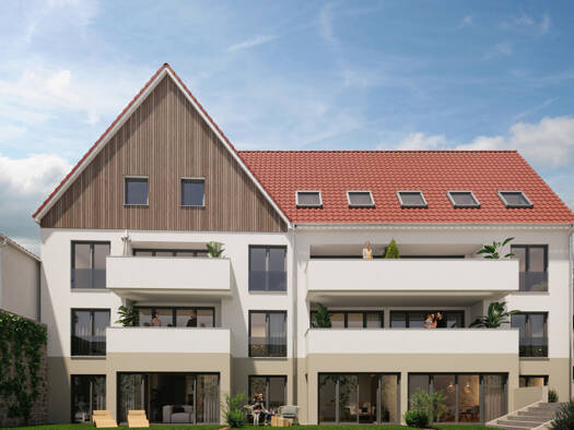 Wohnung zum Kauf - Neubau 598.000 € 4 Zimmer 100,7 m² 1. Geschoss Münchingen Korntal-Münchingen 70825