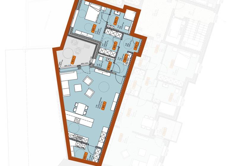 Wohnung zur Miete - Erstbezug 1.300 € 2 Zimmer 104,3 m² 2. Geschoss frei ab 01.06.2026 Haren 49733