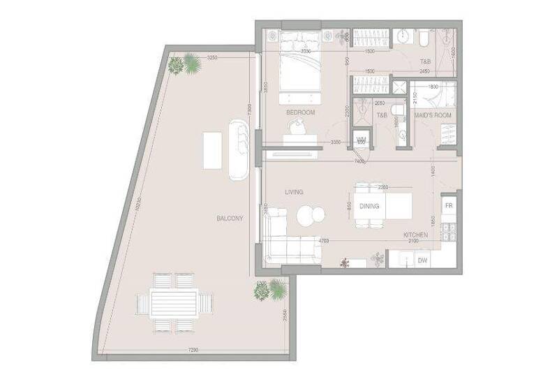 Wohnung zum Kauf - Erstbezug provisionsfrei 431.138 € 2 Zimmer 116,7 m² Dubai
