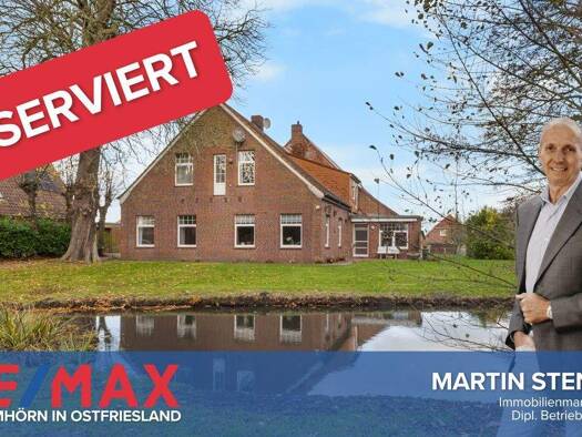 Mehrfamilienhaus zum Kauf 185.000 € 7 Zimmer 207,4 m² 1.445 m² Grundstück Visquard Krummhörn / Visquard 26736