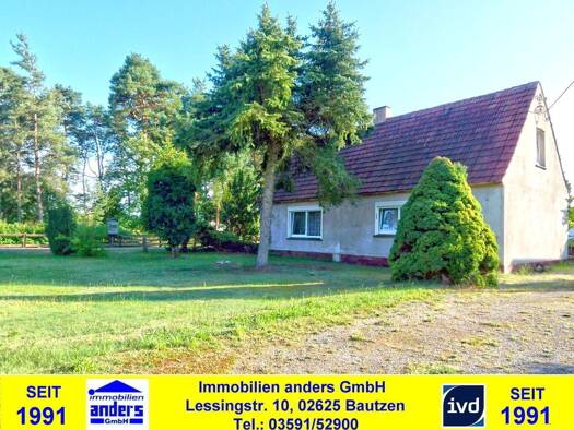 Einfamilienhaus zum Kauf 55.000 € 4 Zimmer 112,3 m² 1.640 m² Grundstück Mücka Mücka 02906