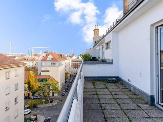 Wohnung zur Miete - Erstbezug 1.651 € 3 Zimmer 89 m² 6. Geschoss Breitenfelder Gasse Wien 1080