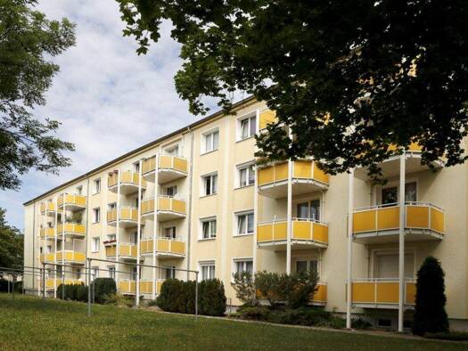 Wohnung zur Miete 444 € 3 Zimmer 59,3 m² EG Albert-Schweitzer Str. 4 Weißenfels 06667