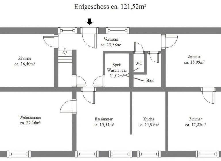 Einfamilienhaus zum Kauf provisionsfrei 226.000 € 7 Zimmer 190 m² 970 m² Grundstück Fehring 8350