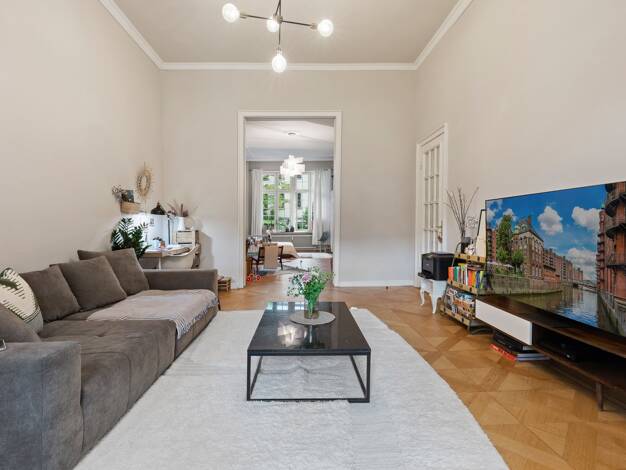Stadthaus zum Kauf 3.650.000 € 12 Zimmer 430 m² 330 m² Grundstück Hamburg 22085