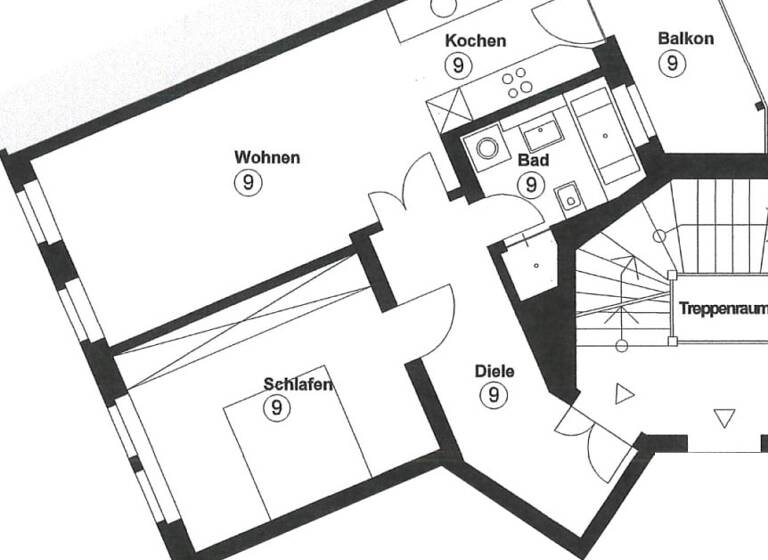 Wohnung zur Miete 785 € 2 Zimmer 60 m²<br/>Wohnfläche ab sofort<br/>Verfügbarkeit Stockartstraße 16a Connewitz Leipzig 04277