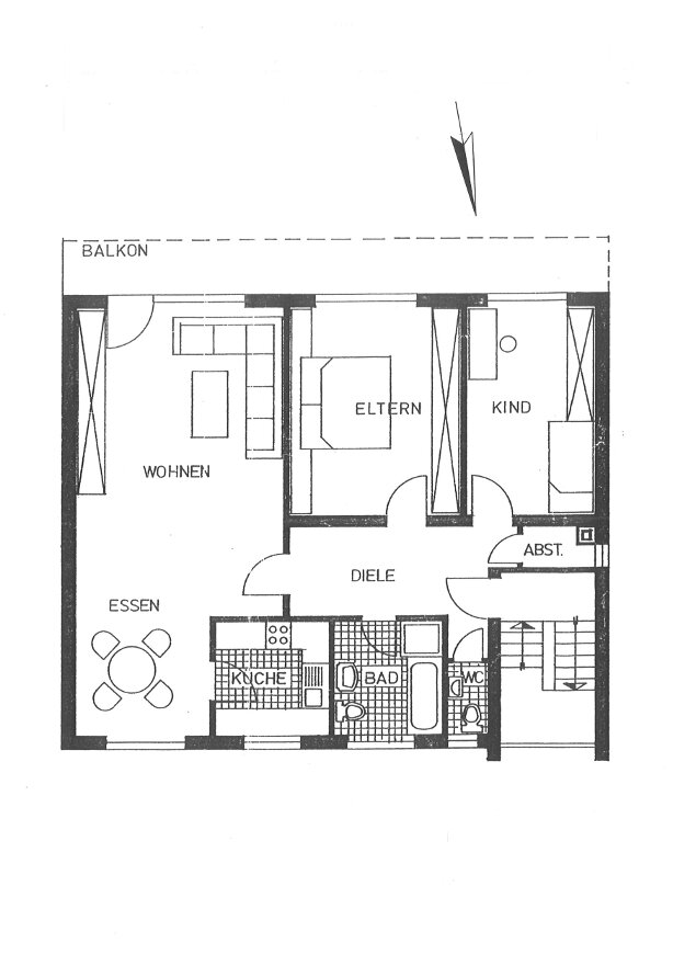 Wohnung zur Miete 700 € 3 Zimmer 99 m²<br/>Wohnfläche ab sofort<br/>Verfügbarkeit Ubstadt Ubstadt-Weiher 76698