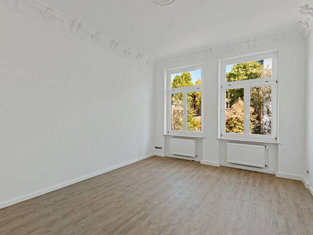 Wohnung zur Miete - Erstbezug 832 € 3 Zimmer 79 m² 2. Geschoss Martinstraße 26 Innenstadt Halle (Saale) 06108